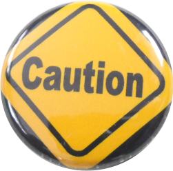 Caution yellow-black